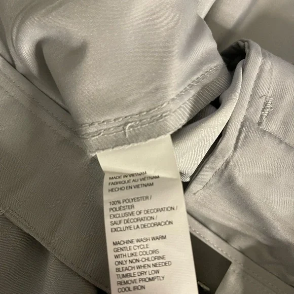 πHP 7/28/22π IZOD Mens Golf Shorts Silver Size 42 - Picture 6 of 9